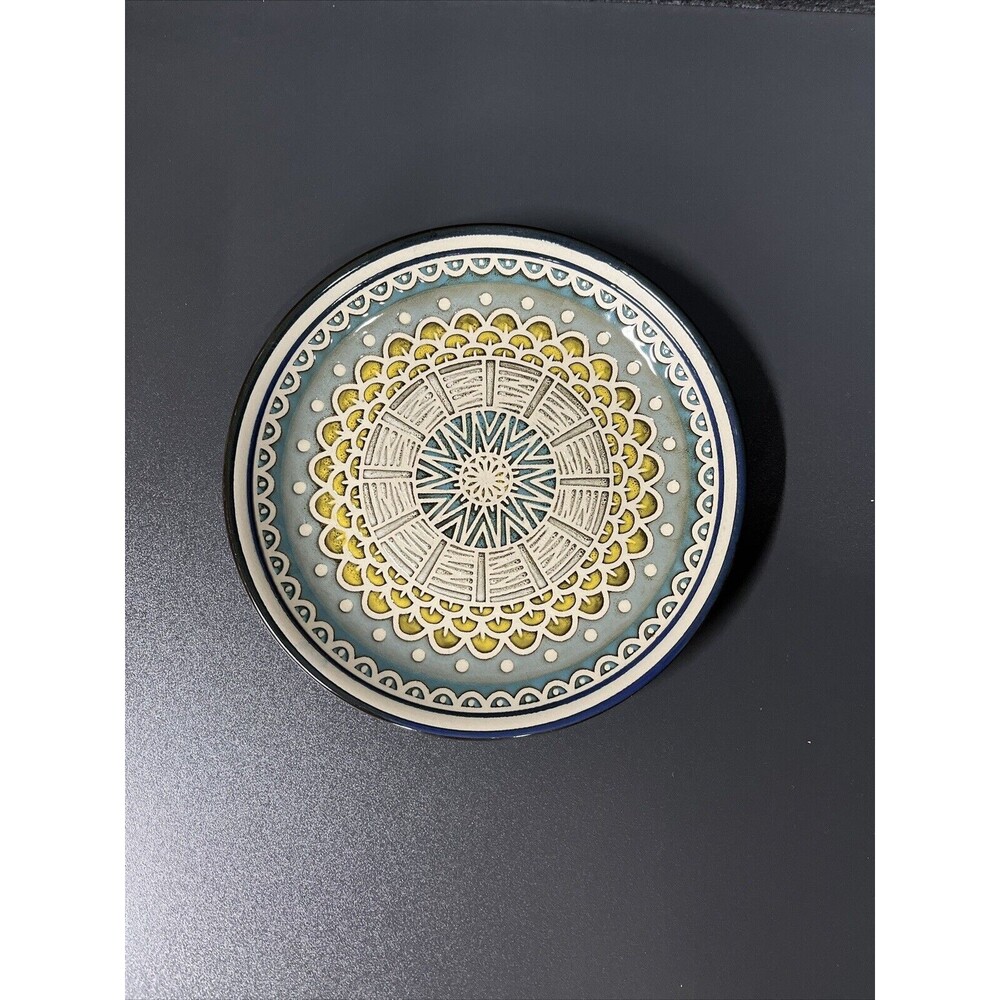 Gibson Designs Elite Reactive Glaze‎ Salad Plate 8.25” EUC